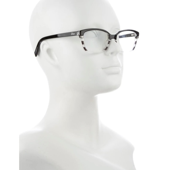 Christian Dior Square Eyeglasses (non-prescription) - Picture 2 of 4